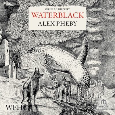 Waterblack – omslag til lydbogen af Alex Pheby
