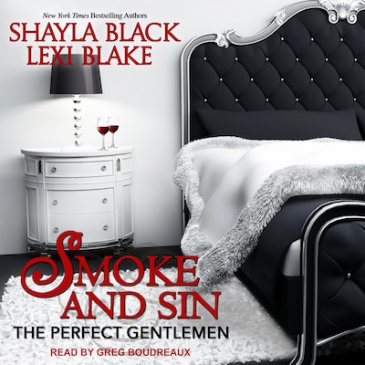 Smoke and Sin – omslag til lydbogen af Shayla Black, Lexi Blake