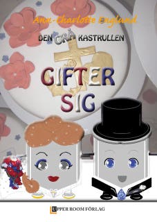 Den grå kastrullen gifter sig – omslag till ljudboken av Ann-Charlotte Englund