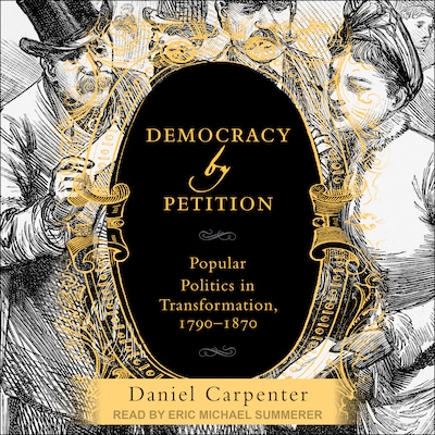 Democracy by Petition – omslag til lydbogen af Daniel Carpenter