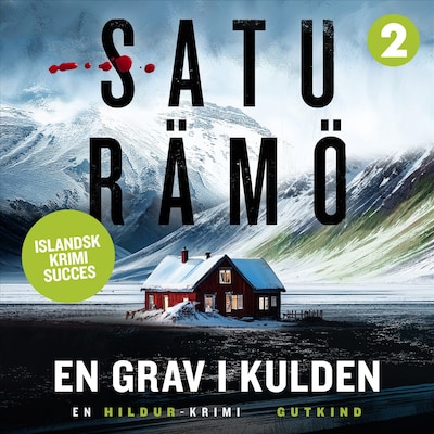En grav i kulden – omslag til lydbogen af Satu Rämö