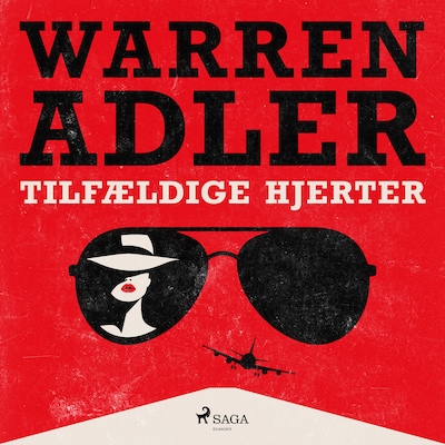 Tilfældige hjerter – omslag til lydbogen af Warren Adler