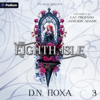 The Eighth Isle – omslag til lydbogen af D.N. Hoxa