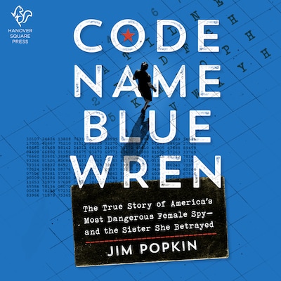 Code Name Blue Wren – omslag van het luisterboek van Jim Popkin
