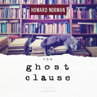 The Ghost Clause – omslag til lydbogen af Howard Norman