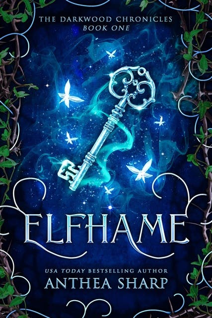 Elfhame: A Dark Elf Romantic Fairy Tale – omslag til lydbogen af Anthea Sharp