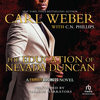 The Education of Nevada Duncan – omslag til lydbogen af Carl Weber, C.N. Phillips