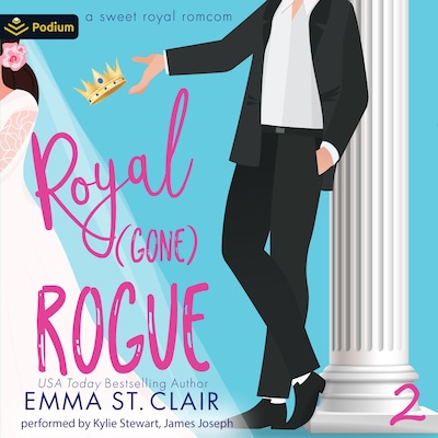 Royal Gone Rogue – omslag til lydbogen af Emma St. Clair