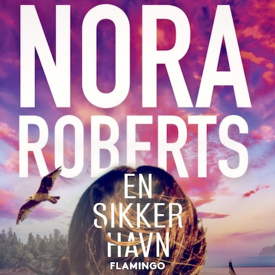 En sikker havn – omslag til lydbogen af Nora Roberts