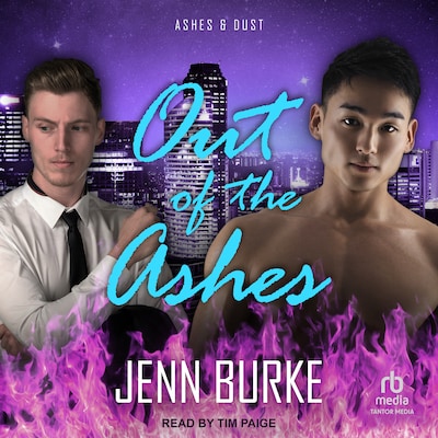 Out of Ashes – omslag til lydbogen af Jenn Burke