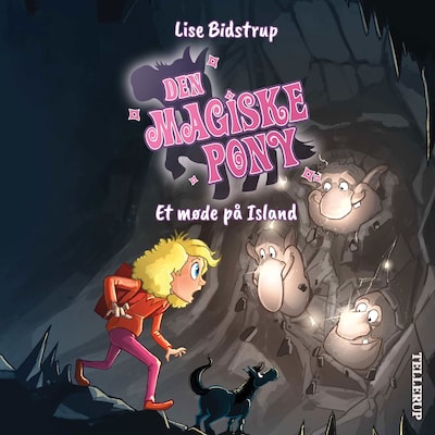 Den magiske pony #8: Et møde på Island – omslag til lydbogen af Lise Bidstrup