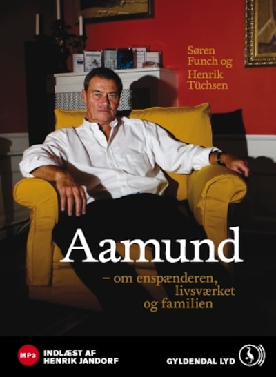 Aamund – omslag til lydbogen af Henrik Tüchsen, Søren Funch
