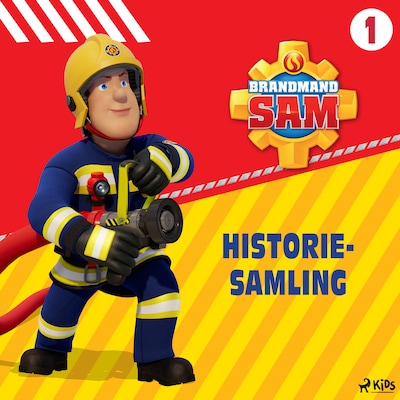 Brandmand Sam - Historiesamling 1 – omslag til lydbogen af Mattel