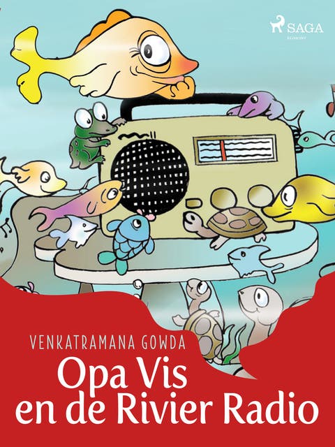 Opa Vis en de Rivier Radio – omslag van het luisterboek van Venkatramana Gowda