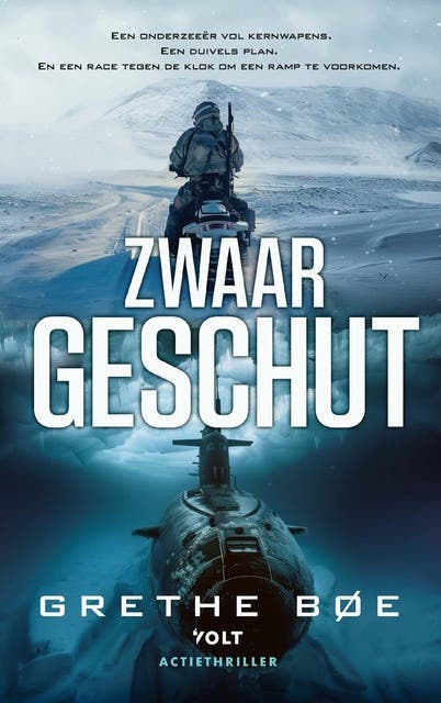 Zwaar geschut – omslag van het luisterboek van Grethe Bøe
