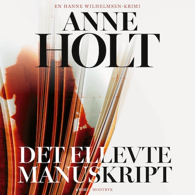 Det ellevte manuskript – omslag til lydbogen af Anne Holt