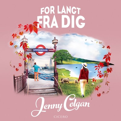 For langt fra dig – omslag til lydbogen af Jenny Colgan