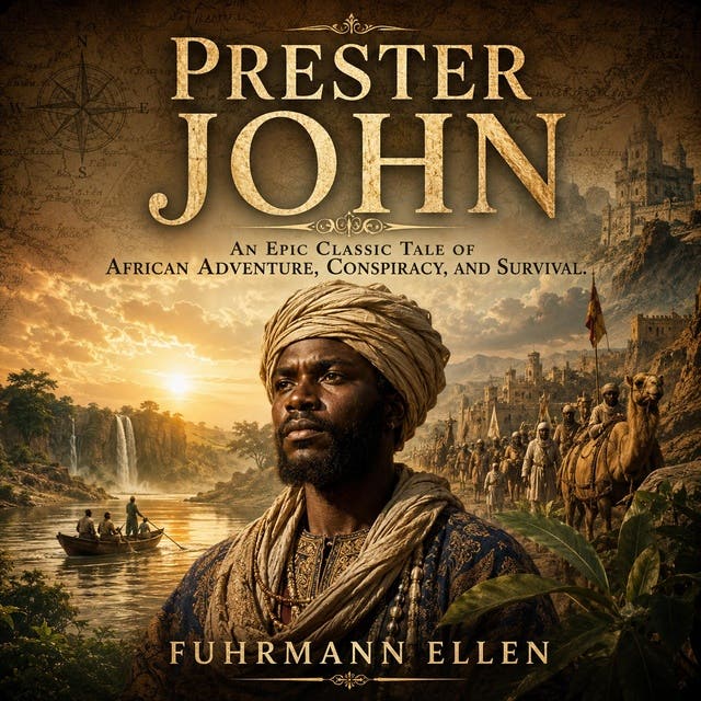 Prester John: An Epic Classic Tale of African Adventure, Conspiracy, and Survival. – omslag til lydbogen af John Buchan