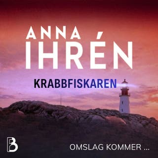 Krabbfiskaren – omslag till ljudboken av Anna Ihrén