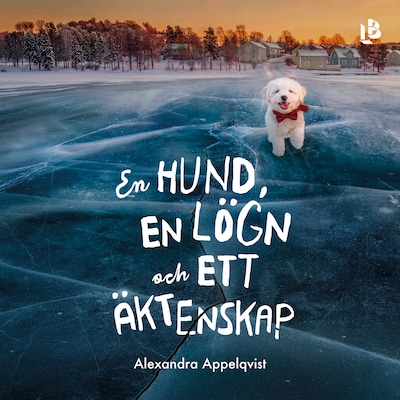 En hund, en lögn och ett äktenskap – omslag till ljudboken av Alexandra Appelqvist