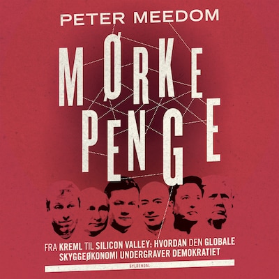 Mørke penge – omslag til lydbogen af Peter Meedom