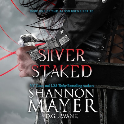 Silver Staked – okładka audiobooka, autor Shannon Mayer, D.G. Swank