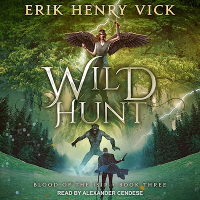 Wild Hunt – omslag til lydbogen af Erik Henry Vick