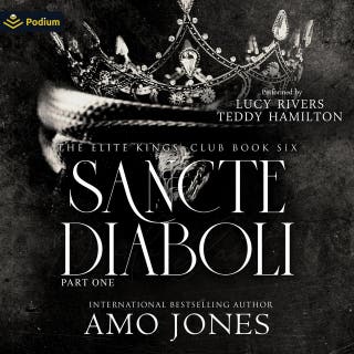 Sancte Diaboli: Part One: The Elite Kings' Club, Book 6 – omslag till ljudboken av Amo Jones