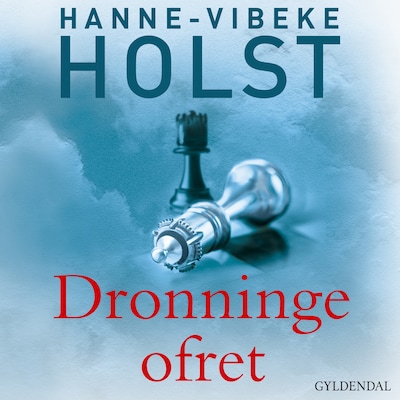 Dronningeofret – omslag til lydbogen af Hanne-Vibeke Holst