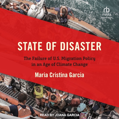 State of Disaster – omslag til lydbogen af Maria Cristina Garcia