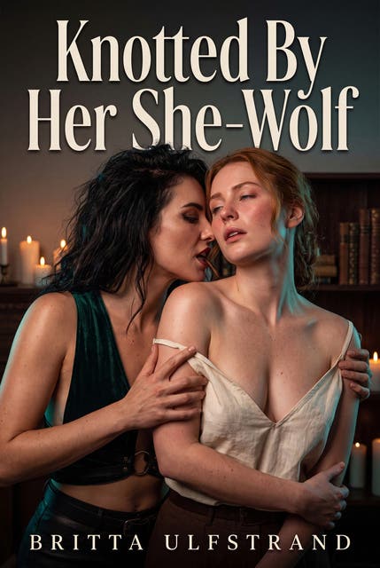 Knotted By Her She-Wolf: A Lesbian She-Wolf Knot Erotic Novel – omslag til lydbogen af Britta Ulfstrand