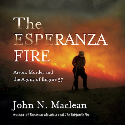 The Esperanza Fire – omslag til lydbogen af John MacLean
