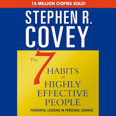 The 7 Habits of Highly Effective People & the 8th Habit – omslag til lydbogen af Stephen R. Covey