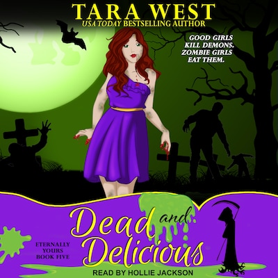 Dead and Delicious – omslag til lydbogen af Tara West