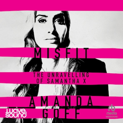 Misfit – omslag til lydbogen af Amanda Goff