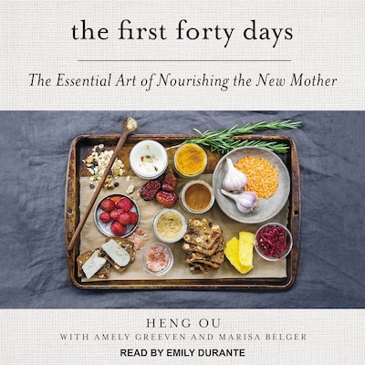 The First Forty Days – omslag til lydbogen af Heng Ou, Amely Greeven, Marisa Belger