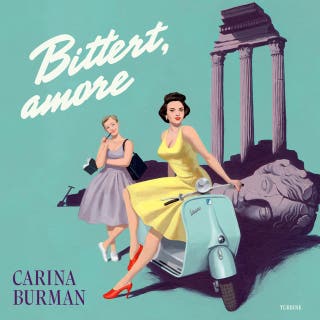 Bittert, Amore – omslag til lydbogen af Carina Burman