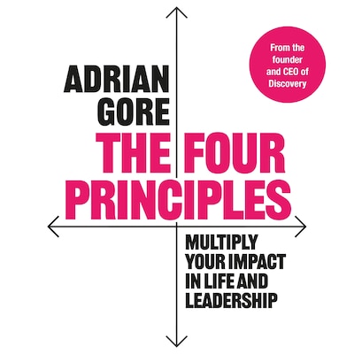 The Four Principles – omslag van het luisterboek van Adrian Gore