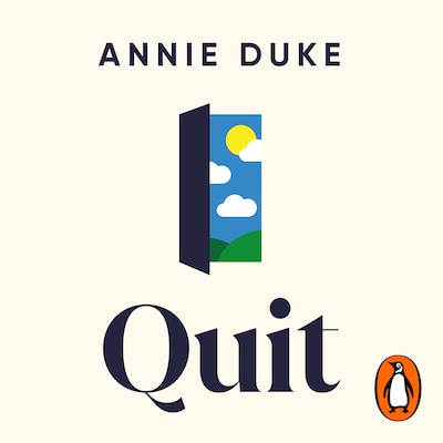 Quit – omslag til lydbogen af Annie Duke
