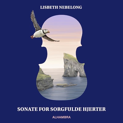 Sonate for sorgfulde hjerter – omslag til lydbogen af Lisbeth Nebelong