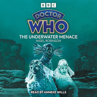 Doctor Who: The Underwater Menace – omslag til lydbogen af Nigel Robinson
