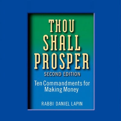 Thou Shall Prosper – omslag til lydbogen af Daniel Lapin