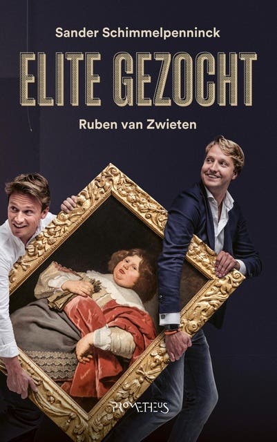 Elite gezocht – omslag van het luisterboek van Ruben van Zwieten,Sander Schimmelpenninck