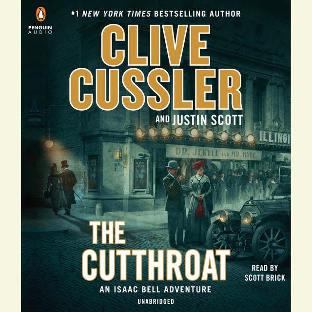 The Cutthroat – omslag til lydbogen af Clive Cussler, Justin Scott