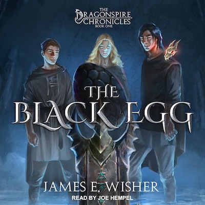 The Black Egg – omslag til lydbogen af James E. Wisher