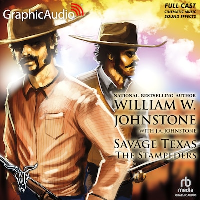 The Stampeders [Dramatized Adaptation] – omslag til lydbogen af William W. Johnstone, J.A. Johnstone