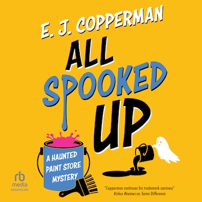 All Spooked Up – omslag til lydbogen af E. J. Copperman