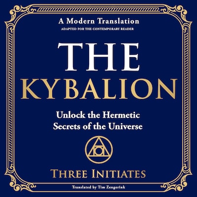 The Kybalion – omslag til lydbogen af Three Initiates, Tim Zengerink