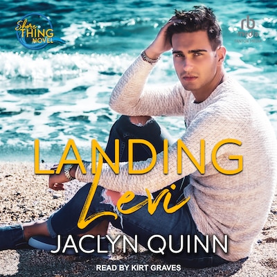 Landing Levi – omslag til lydbogen af Jaclyn Quinn