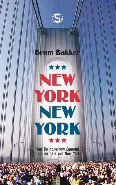 New York, New York: van de halve van Egmond naar de hele van New York – omslag van het luisterboek van Bram Bakker